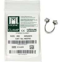 HYGENIC® Dental Dam Klammern - 1 db, Flügelklammer für Prämolaren felső, alsó, 00 - H02762 HYGENIC® Dental Dam Klammern - 1 db, Flügelklammer für Prämolaren felső, alsó, 00 - H02762