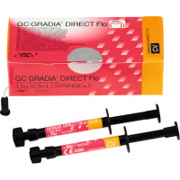 GC GRADIA® DIRECT Flo - csomag 2 x 1,5 g Spritze CV - 2285 GC GRADIA® DIRECT Flo - csomag 2 x 1,5 g Spritze CV - 2285