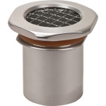 Wattebehälter, 1 darab, Einsatz mit Drahtgitter für Pelletbehälter