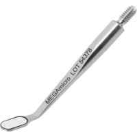 MEGAmicro Spiegel - 1 db, plan, oval 3 x 6 mm - 6232 MEGAmicro Spiegel - 1 db, plan, oval 3 x 6 mm - 6232