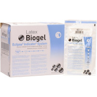Biogel Eclipse® Indicator® System - csomag 25 x 2 Paar puderfrei, (Farbe: stroh, zöld), méret 6 - 60760