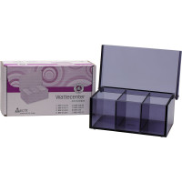 Watterollenbehälter - 1 db, mit Trennscheiben, rauchgrau - 415