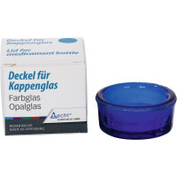 Sapkásüveg fedél, nem autoklávozható, kék, 1 darab