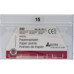 Papírcsúcs (ISO 15), ISO 15 fehér, Papír, 200 darab