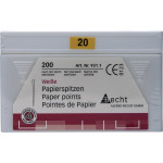 Papírcsúcs (ISO 20), ISO 20 fehér, Papír, 200 darab