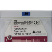 Papírcsúcs (ISO 30), ISO 30 fehér, Papír, 200 darab