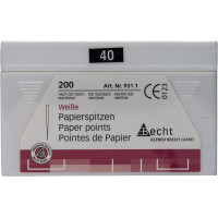 Papírcsúcs (ISO 40), ISO 40 fehér, Papír, 200 darab