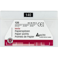 Papírcsúcs (ISO 140), ISO 140 fehér, Papír, 120 darab