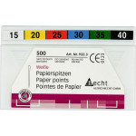 Papírcsúcs (ISO 15-40), ISO 15-40 fehér, Papír, 500 darab