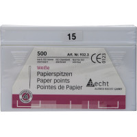 Papírcsúcs (ISO 15), ISO 15 fehér, Papír, 500 darab