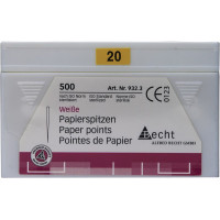 Papírcsúcs (ISO 20), ISO 20 fehér, Papír, 500 darab
