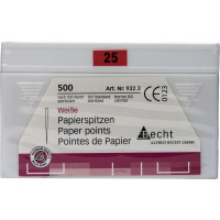 Papírcsúcs (ISO 25), ISO 25 fehér, Papír, 500 darab