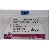 Papírcsúcs (ISO 30), ISO 30 fehér, Papír, 500 darab