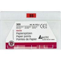 Papírcsúcs (ISO 55), ISO 55 fehér, Papír, 300 darab