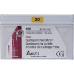 Guttaperchaspitzen rosa, 10 darab, ISO 020 Guttaperchaspitzen rosa, 10 darab, ISO 020