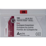 Guttaperchaspitzen rosa, 10 darab, ISO 025 Guttaperchaspitzen rosa, 10 darab, ISO 025