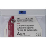 Guttaperchaspitzen rosa, 10 darab, ISO 030 Guttaperchaspitzen rosa, 10 darab, ISO 030