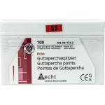 Guttaperchaspitzen rosa, 10 darab, ISO 055 Guttaperchaspitzen rosa, 10 darab, ISO 055