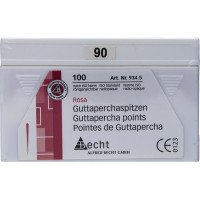 Guttaperchaspitzen rosa, 10 darab, ISO 090 Guttaperchaspitzen rosa, 10 darab, ISO 090