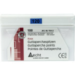 Guttaperchaspitzen rosa, 10 darab, ISO 120 Guttaperchaspitzen rosa, 10 darab, ISO 120
