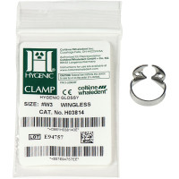 HYGENIC® Dental Dam Klammern - 1 db, Klammer nélkül Flügel für kleine Molaren, W3 - H03814 HYGENIC® Dental Dam Klammern - 1 db, Klammer nélkül Flügel für kleine Molaren, W3 - H03814