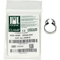 HYGENIC® Dental Dam Klammern - 1 db, Klammer nélkül Flügel Universal für Molar alsó, felső, W56 - H03815 HYGENIC® Dental Dam Klammern - 1 db, Klammer nélkül Flügel Universal für Molar alsó, felső, W56 - H03815