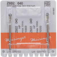 Schleifer Z602, csiszoló, (cirkon) zöld ISO 040, HP, 2 darab