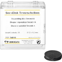 Secudisc, Szeparáló korongok, szereletlen ISO 220, 0,2 mm, 20 darab