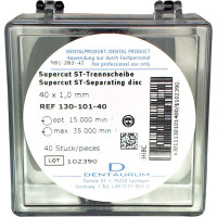 Supercut Trennscheiben Packung 40 darab, ST, Stärke 1 mm, Ø 40 mm