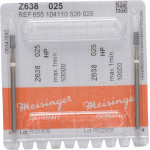 Schleifer Z638, csiszoló, (cirkon) zöld ISO 025, HP, 2 darab