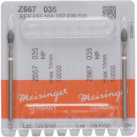 Schleifer Z667, csiszoló, (cirkon) zöld ISO 035, HP, 2 darab