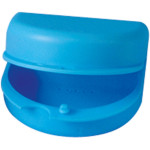 Dentobox (II), Fogsortartó box, világoskék, 40 mm, 10 darab