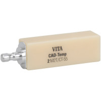 Vita CAD-Temp (monoColor), (55 x 19 x 15,5 mm) (Sirona) (B 40L) (B 55) (2M2), CAD/CAM-blokk (Kompozit), téglalap alakú, Kompozit, 1 darab