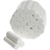 Zahnwatterollen - Karton 5 x 300 g Ø 12 mm x 38 mm, fehér, méret 3 - 5430