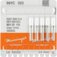 Diamanten 801 Packung 5 darab, gelb ISO 023, FG