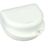 Dentobox (II), Fogsortartó box, fehér, 40 mm, 10 darab