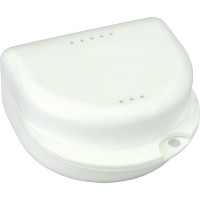 Dentobox (II), Fogsortartó box, fehér, 40 mm, 10 darab