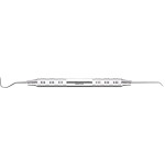 Diagnostic-Explorers - 1 db, 23-6, doppelendig, Edelstahlgriff dünn - AEEXP23-6