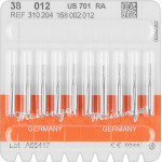 Stahlbohrer 38, acél-fúró, ISO 012, RA, 10 darab