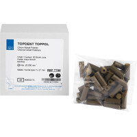 TOPPol, Polírozó (Fém), szereletlen ISO 70 Henger, finom, 21 mm, 50 darab