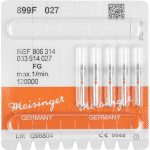 Diamanten 899, gyémántcsiszoló, piros, ISO 027, FG, 5 darab