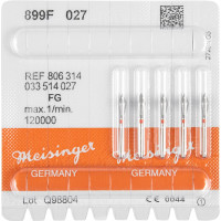 Diamanten 899, gyémántcsiszoló, piros, ISO 027, FG, 5 darab Diamanten 899, gyémántcsiszoló, piros, ISO 027, FG, 5 darab