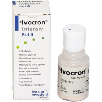 SR Ivocron (Intensive) (6), Leplezőanyagok, Fiola, sötétbarna, Polimetilmetakrilát (PMMA), 15 g, 1 darab