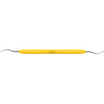 LM DuraGradeMAX™ Gracey - 1 db, Figur 5/6, Frontzähne/Prämolaren, sárga, LM-ErgoNorm™ Griff - 205-206SI