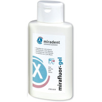 Mirafluor, Profilaxis-preparátum, Üveg, Mentaízű, fluoridtartalmú, Gél: 1,23%, 250 ml, 1 darab