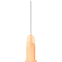transcodent™ Einmal-Injektionskanülen Luer - 100 darabos csomag, orange, G25, 0,5 x 23 mm - 164525/6504