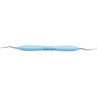 LM DuraGradeMAX™ Mini Gracey - 1 db, Figur 13/14, distal, Präm./Molaren, világoskék, LM-ErgoMax™ Griff - 213-214MXSI LM DuraGradeMAX™ Mini Gracey - 1 db, Figur 13/14, distal, Präm./Molaren, világoskék, LM-ErgoMax™ Griff - 213-214MXSI