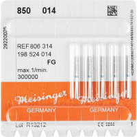 Diamanten 850, gyémántcsiszoló, kék, ISO 014, FG, 5 darab