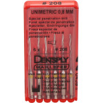 UNIMETRIC Eindringungsbohrer - 6 darabos csomag, , sárga, méret 208 - C021220020800