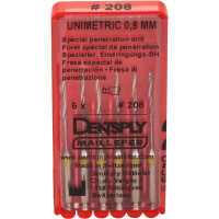 UNIMETRIC Eindringungsbohrer - 6 darabos csomag, , sárga, méret 208 - C021220020800
